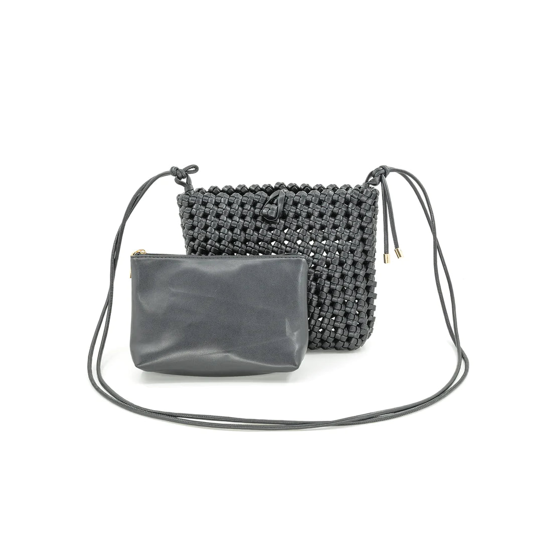 Knotted Woven Crossbody