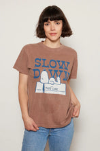 Load image into Gallery viewer, Peanuts Slow Down Tee

