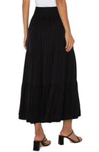 Load image into Gallery viewer, Tiered Woven Maxi Skirt
