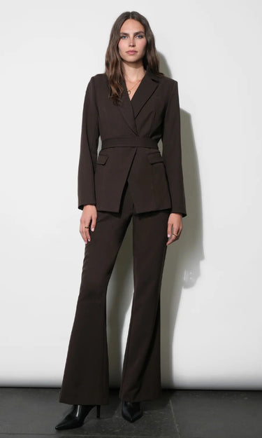 Zuri Cinched Blazer with Removable Belt