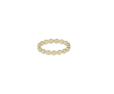 2.5MM Classic Disc Bead Ring