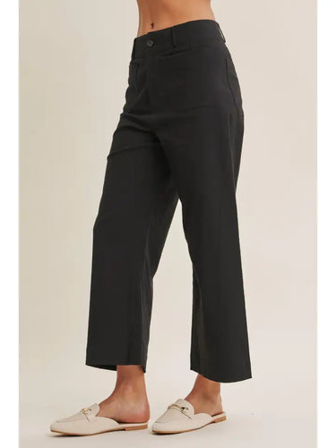 2-Pocket Cotton Linen Pant
