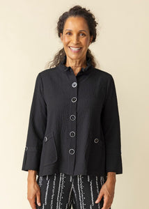 Crinkle Swing Jacket