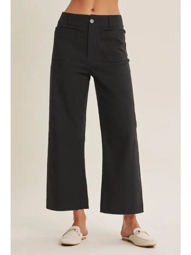 2-Pocket Cotton Linen Pant