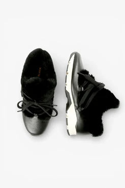 Faux Fur Detail Sneaker