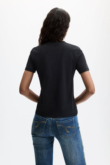 Short Sleeve Flower Graphic Tee