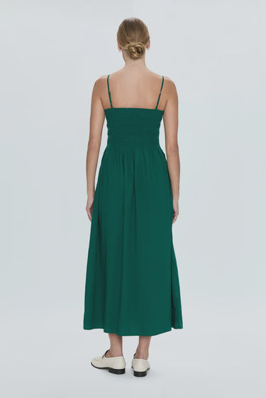 P00071126CP BIANCA SHIRRED BODICE DRESS