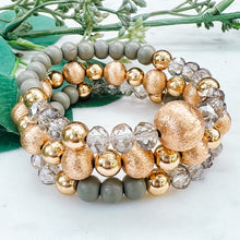 Load image into Gallery viewer, 3-Stack Beaded Bracelet Set
