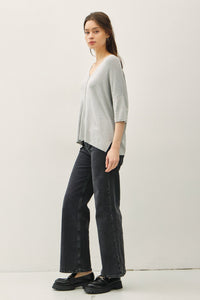Drop Shoulder Sweater