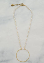 Load image into Gallery viewer, Chain Brass Rings Necklace
