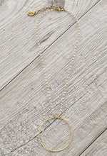 Load image into Gallery viewer, Chain Brass Rings Necklace
