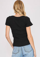 Load image into Gallery viewer, V-Neck Tiered Top
