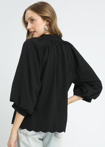 Balloon Sleeve Top