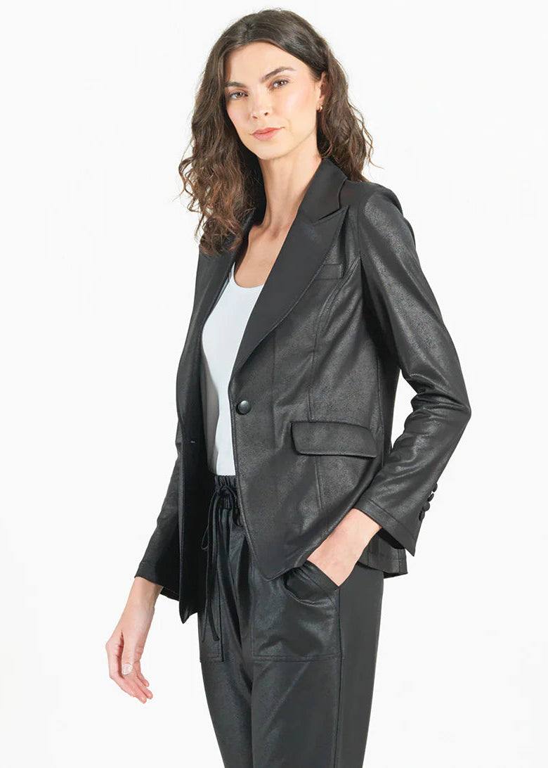 Coated Blazer