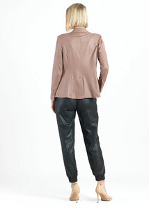 Coated Blazer