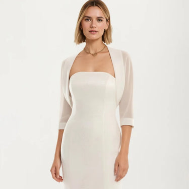 Sheer Bolero 3/4 Sleeve