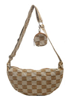 Load image into Gallery viewer, Plaid Shoulder Bag
