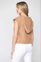 Load image into Gallery viewer, Hooded Sweater Vest
