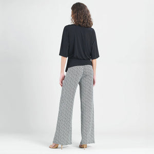 Banded Side Tie Top