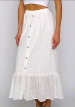 Load image into Gallery viewer, Agnes Eyelet Skirt
