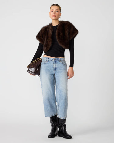Jalen Faux Fur Bolero
