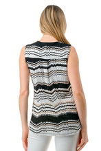 Load image into Gallery viewer, Print Surplice Tank Top
