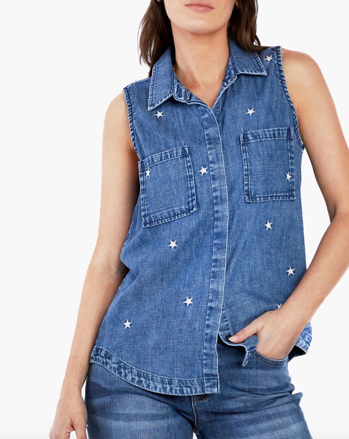 Denim Star Shirt