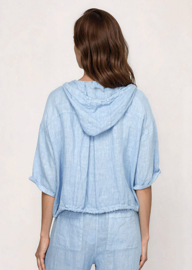 71257 ZIP FRONT JACKET W/HOOD