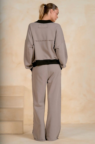 Trim Zip Up Jacket