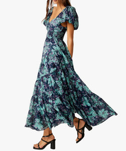 Sundrenched Print Maxi Dress