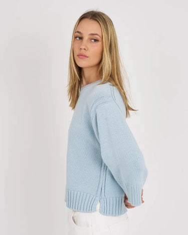 Scottie Cotton Wide Sleeve Sweater