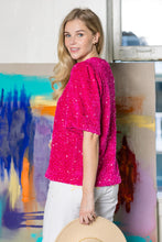 Load image into Gallery viewer, Wevanna Sequin Top
