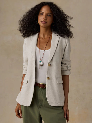 Inlet Knit Blazer