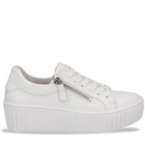 Platform Side Zip Sneaker