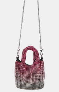 Rhinestone Studded Handbag