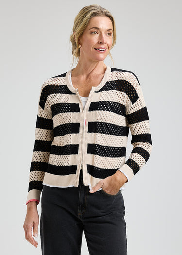 Pointelle Hoodie