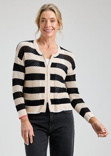 Pointelle Hoodie