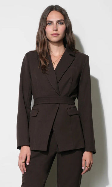 Zuri Cinched Blazer with Removable Belt