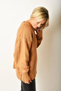Alli V-Neck Slouchy Sweater