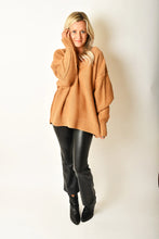 Load image into Gallery viewer, Alli V-Neck Slouchy Sweater
