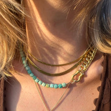 Load image into Gallery viewer, Amazonite Shackle Necklace
