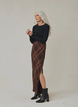 Load image into Gallery viewer, Side Slit Bias Maxi Skirt
