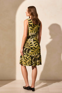 Printed Sleevless Dress