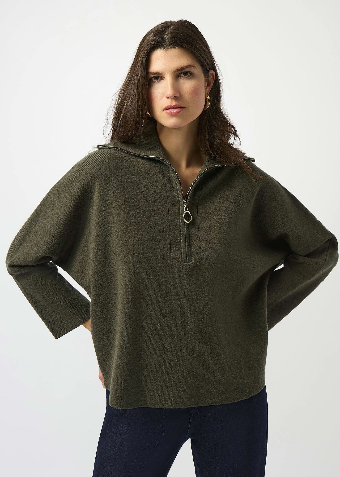 Zip Neck Sweater
