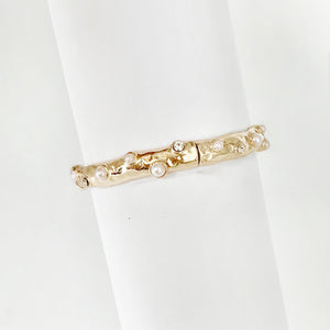 Pearl & Stone Bangle