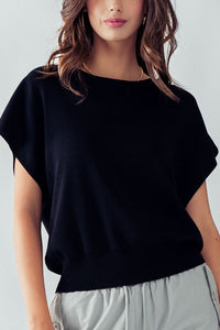 Batwing Crew Neck Sweater