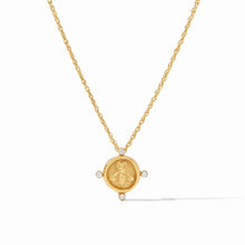 Load image into Gallery viewer, Bee Cameo Solitaire Necklace
