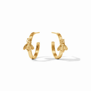 Bee Small Hoop