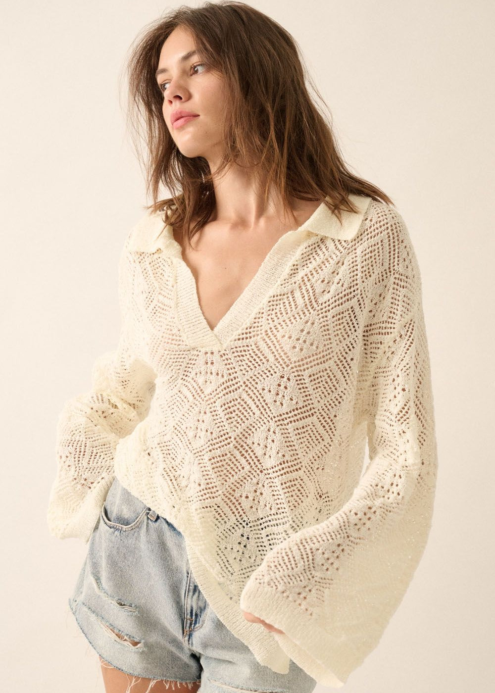 Bell Sleeve Top