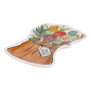 Best Mom Bouquet Tray